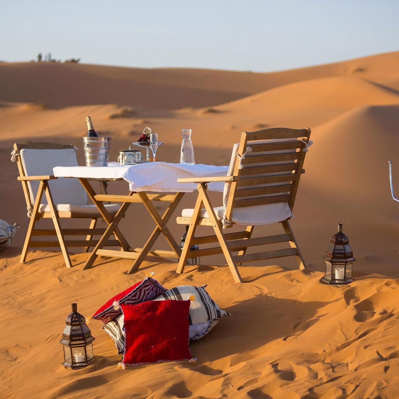 Dining Under the Desert Stars A Merzouga Experience