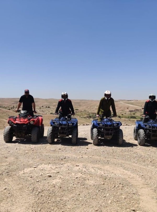 Quad biking